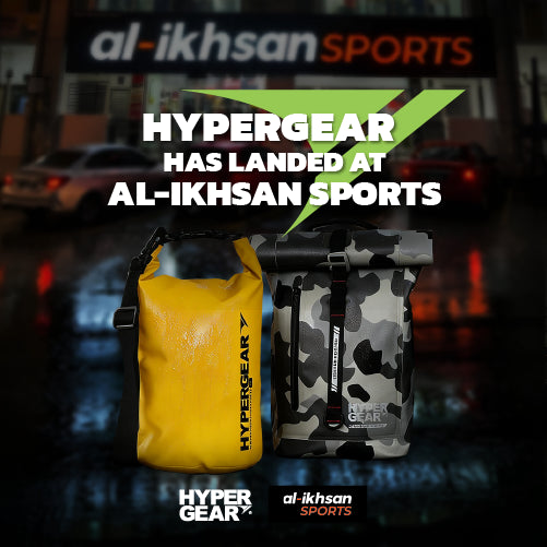 Hypergear Is Now Available at Al-Ikhsan Sports – Built for Your Everyday Journey