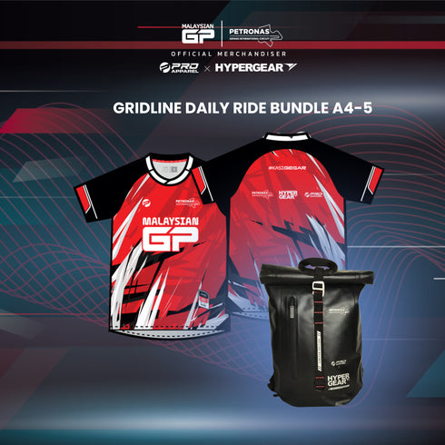 Gridline Daily Ride Bundle A-5 (Sublimation Tee + PSIC Dry Pac Aero)