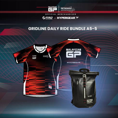 Gridline Daily Ride Bundle A-5 (Sublimation Tee + PSIC Dry Pac Aero)