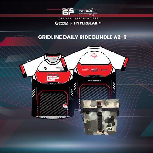 Gridline Daily Ride Bundle A-2 (Sublimation Tee + PSIC Dry Sling Ezi)