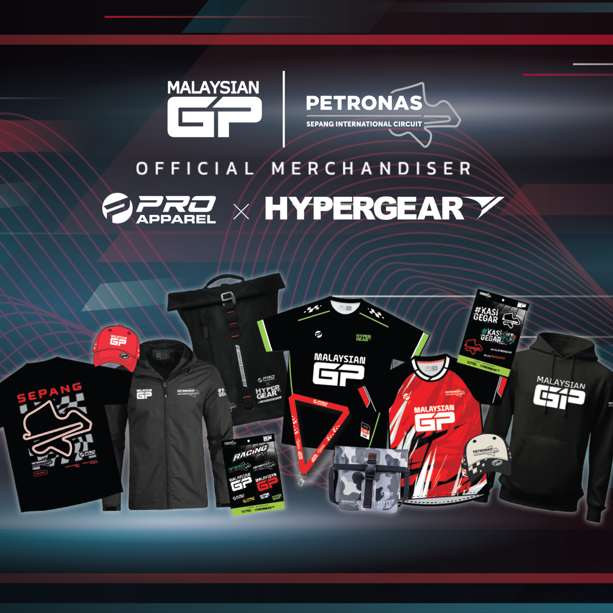 Hypergear x Pro Apparel Gridline Collection (Malaysian GP) – Page 2 ...