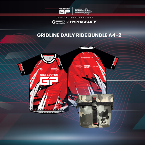 Gridline Daily Ride Bundle A-2 (Sublimation Tee + PSIC Dry Sling Ezi)