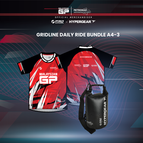 Gridline Daily Ride Bundle A-3 (Sublimation Tee + PSIC Dry Bag 5L)
