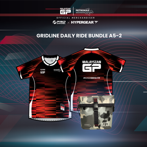 Gridline Daily Ride Bundle A-2 (Sublimation Tee + PSIC Dry Sling Ezi)