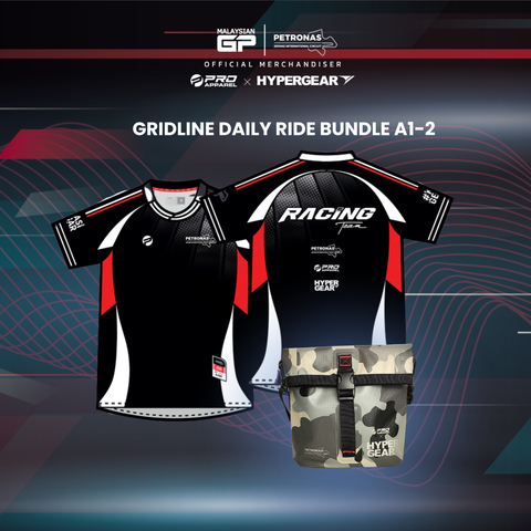 Gridline Daily Ride Bundle A-2 (Sublimation Tee + PSIC Dry Sling Ezi)